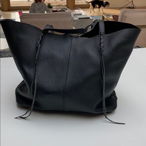 Black Leather Tote