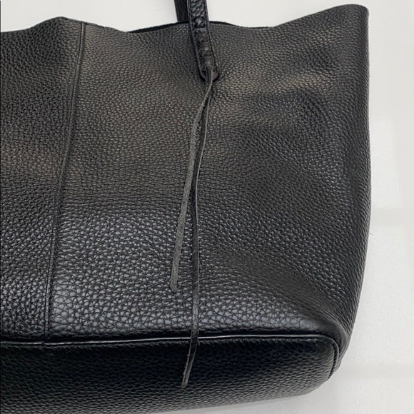 Black Leather Tote