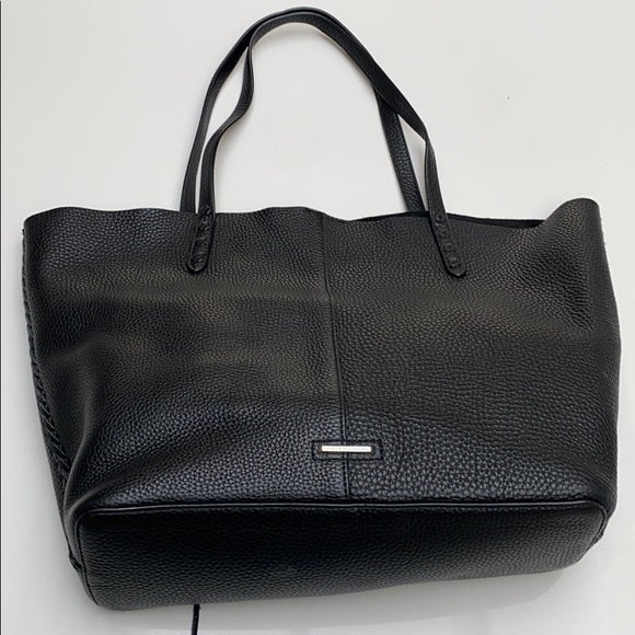 Black Leather Tote