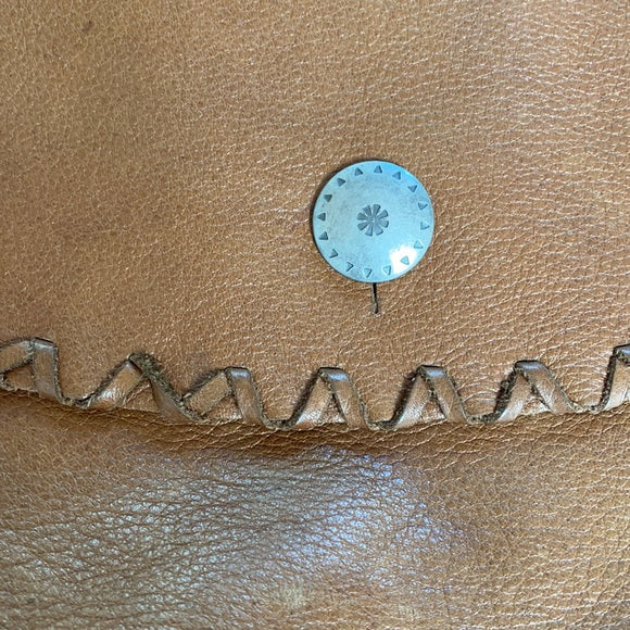 Brown Leather Crossbody Bag