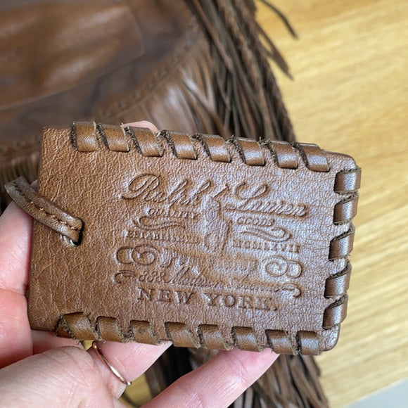 Brown Leather Crossbody Bag