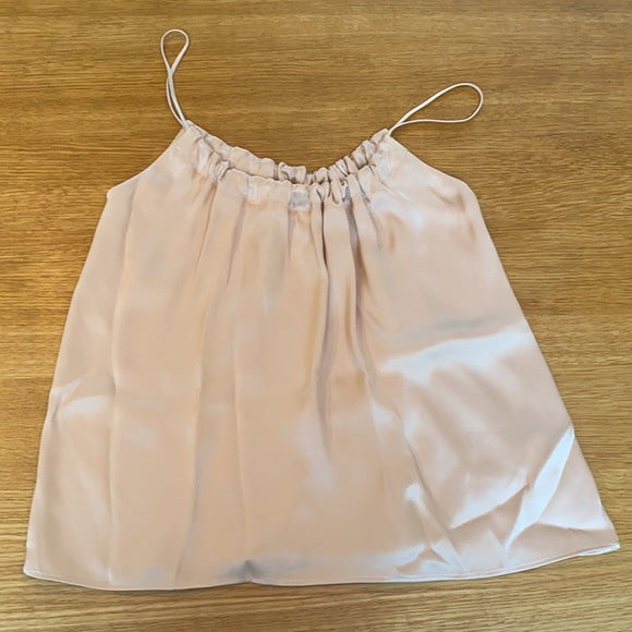 Silk Soft Pink Top - XS