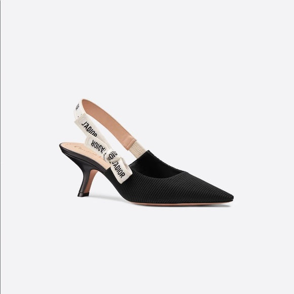 Black Slingbacks - 7.5
