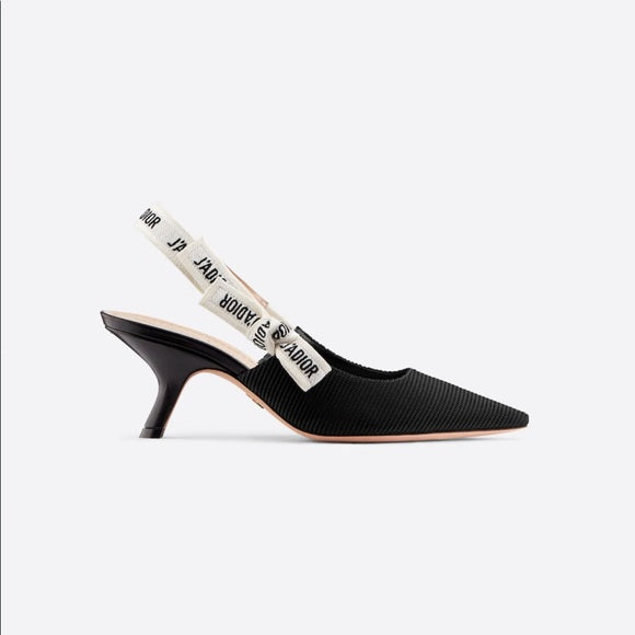 Black Slingbacks - 7.5