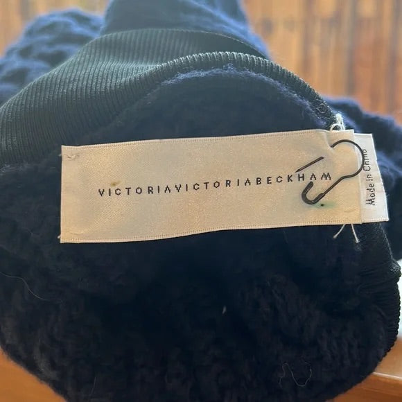 Oversized Navy Sweater - XS