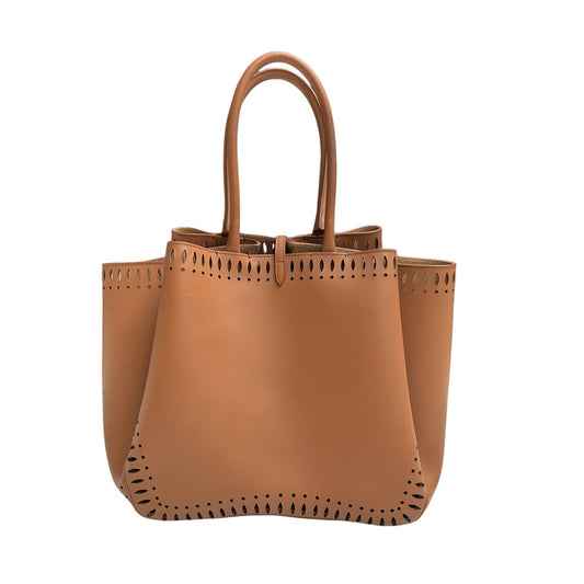 Brown Leather Tote