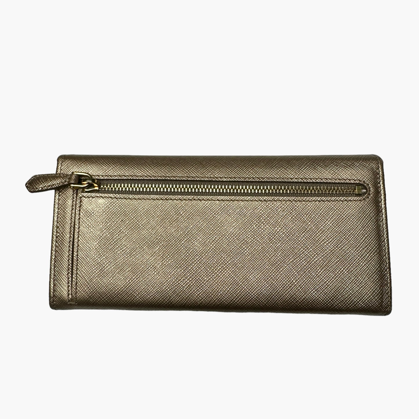 Gold Continental Wallet