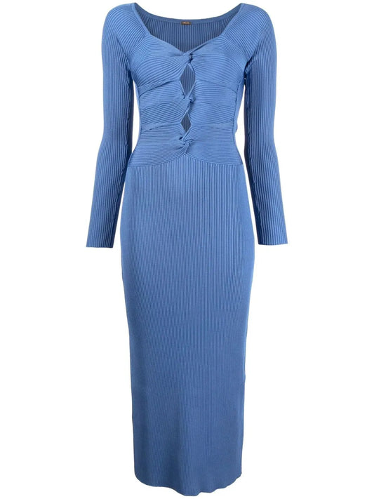 Blue Long Dress - L