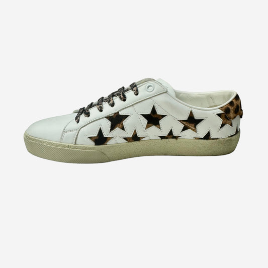 Leaopard Print & Stars Sneakers - 9