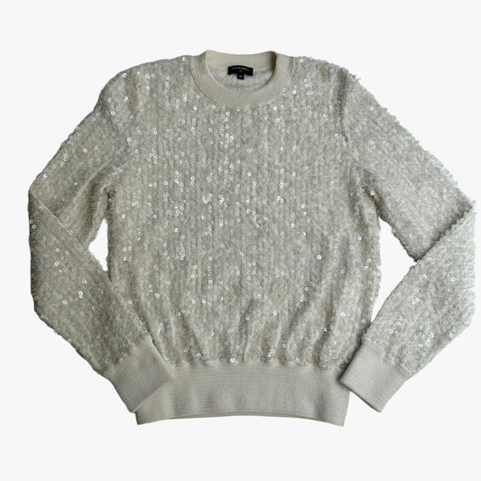 2018 Angora & Sequins Sweater - S
