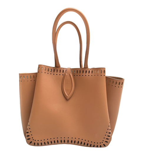 Brown Leather Tote