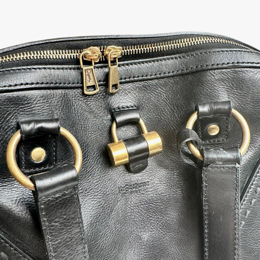 Oversized Leather Muse Tote