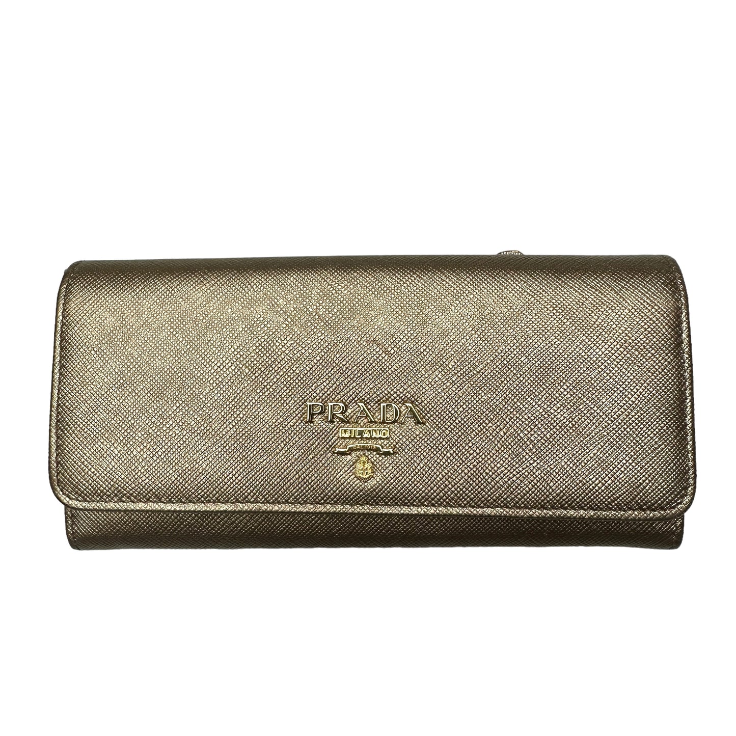 Gold Continental Wallet