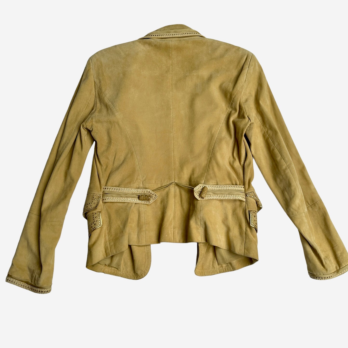 Vintage Suede Leather Jacket - L