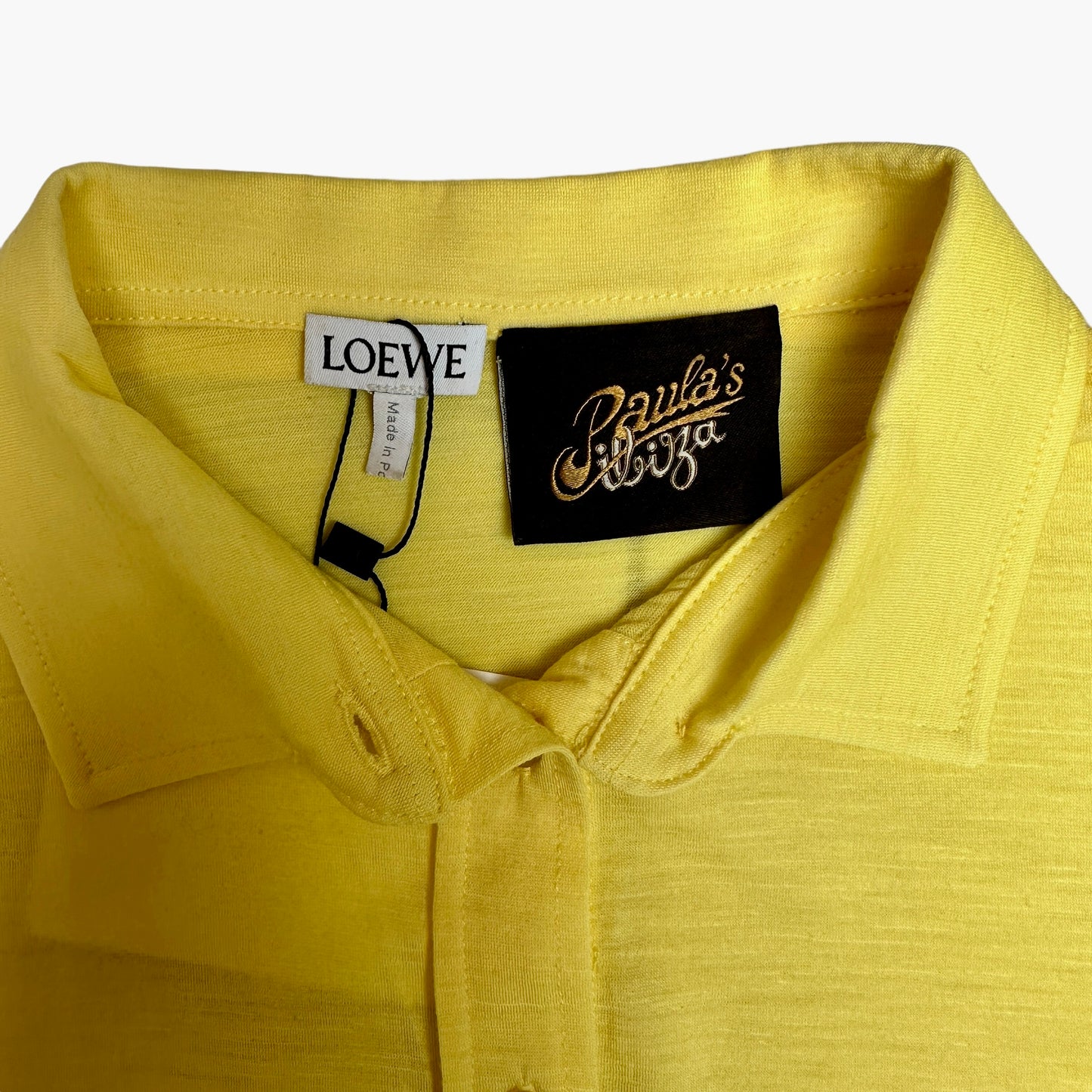 Yellow 2022 Crop Shirt - XS