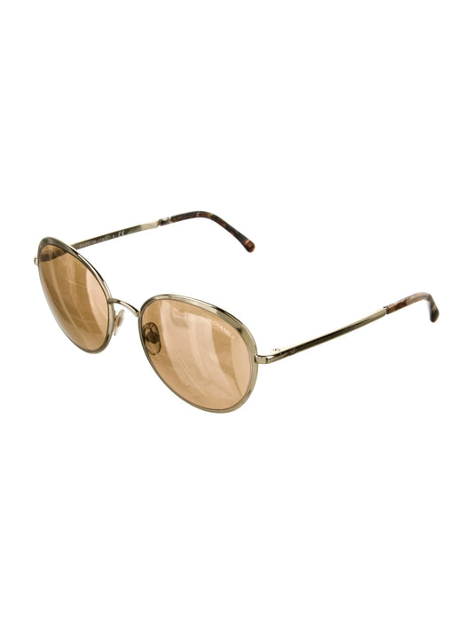 Round Mirrored Sunglasses