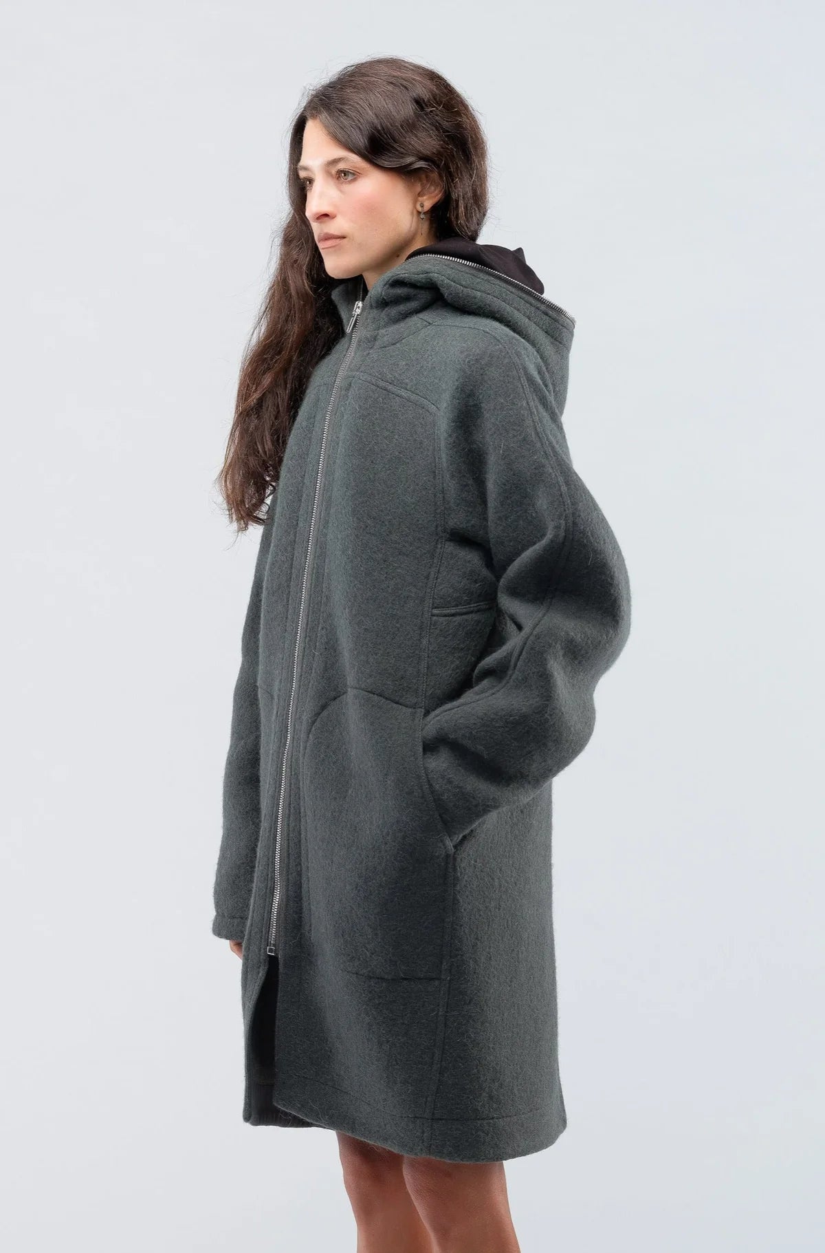 2022 Hooded Coat - L