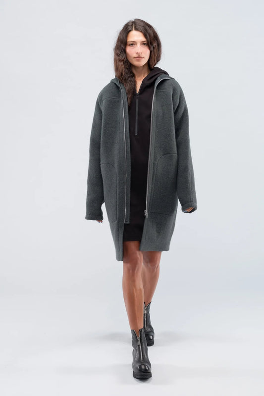 2022 Hooded Coat - L