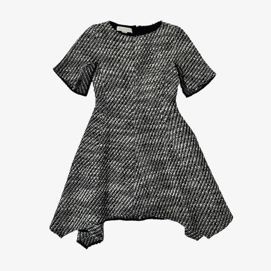 Black & White Tweed Dress - M