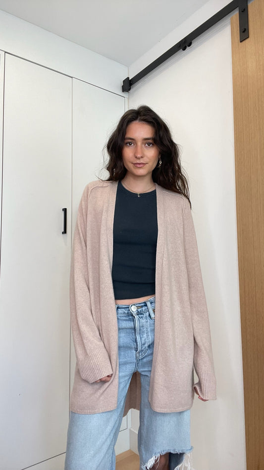 Pink Cardigan - M