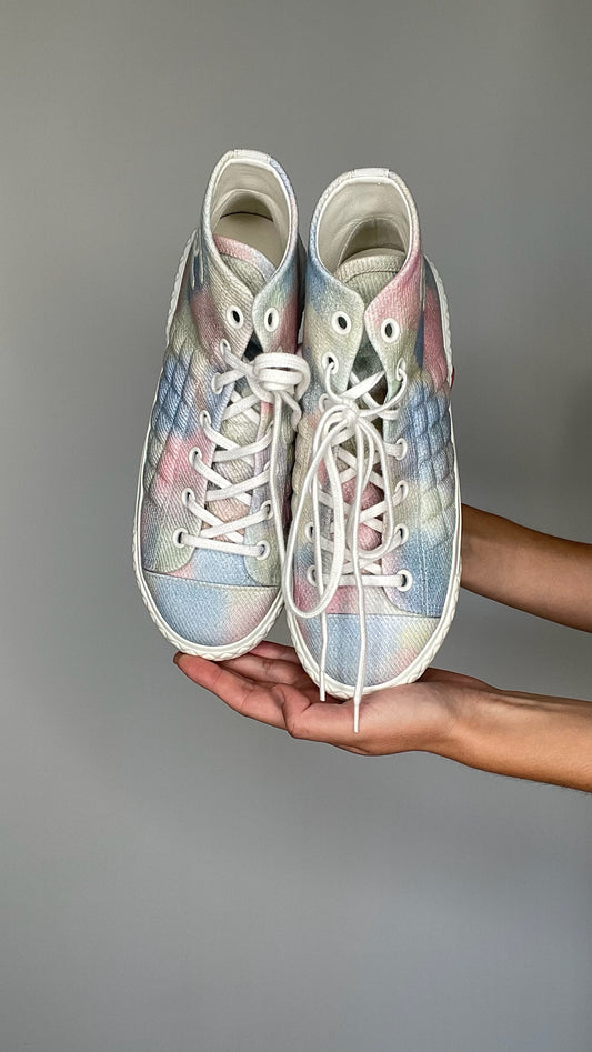 Tie-Dye Logo Sneakers - 8