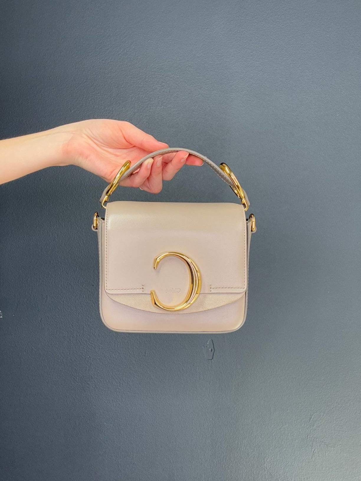 Chloe Beige Mini Bag
