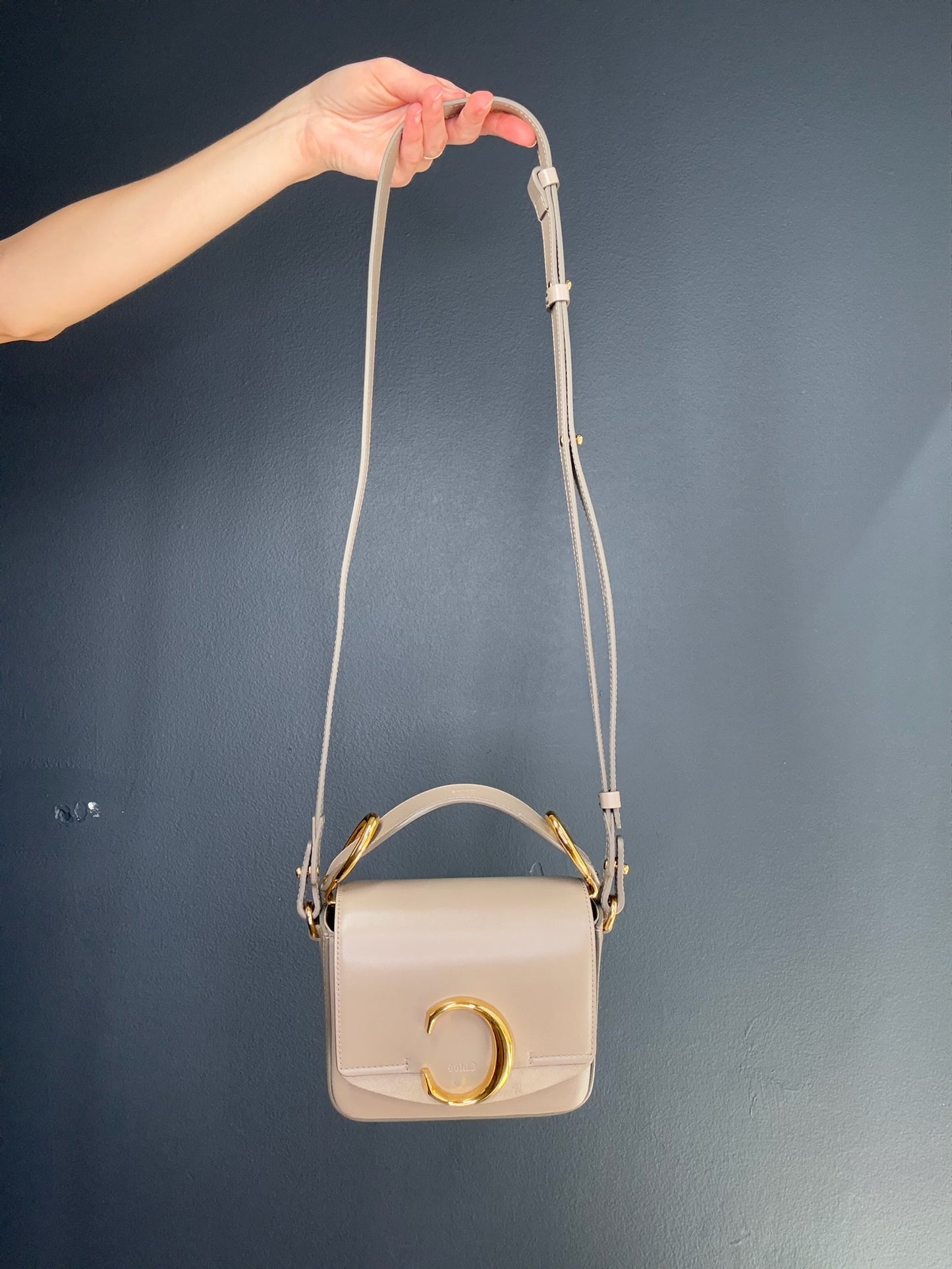 Chloe Beige Mini Bag