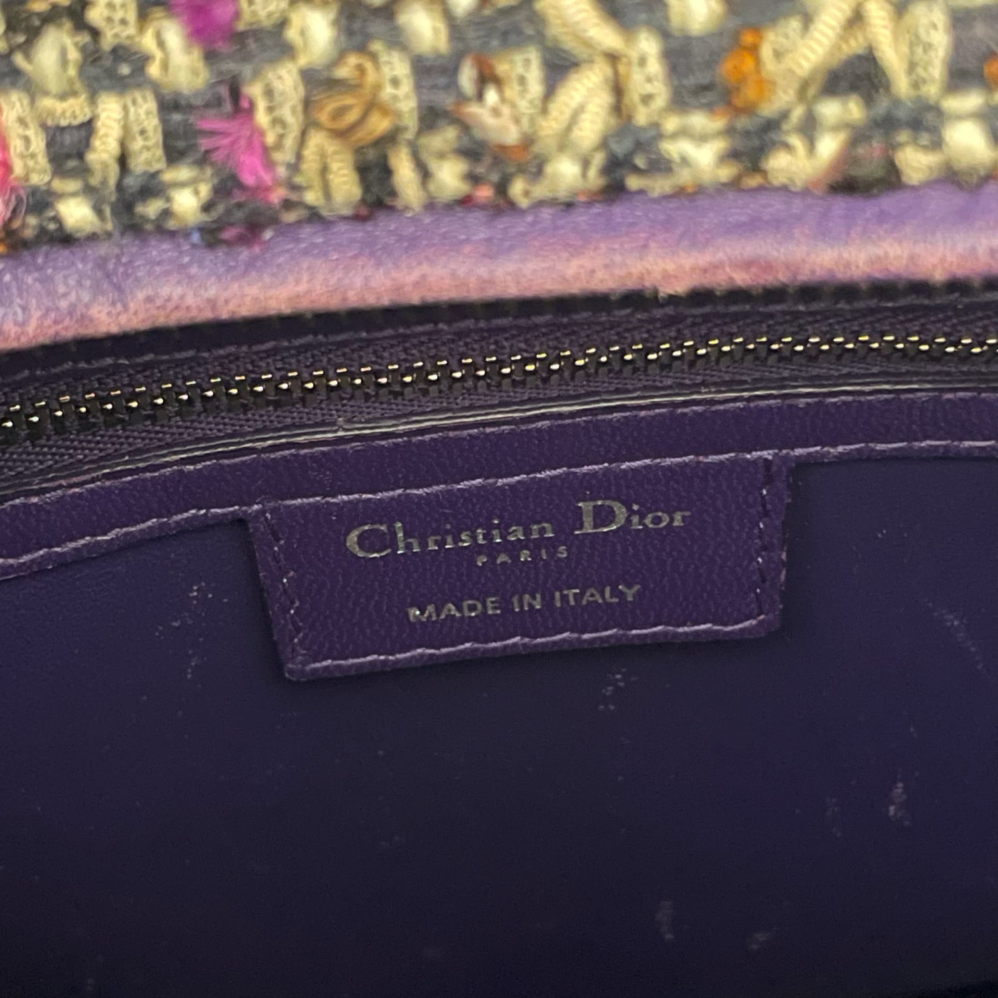 Tweed Lady Dior Bag