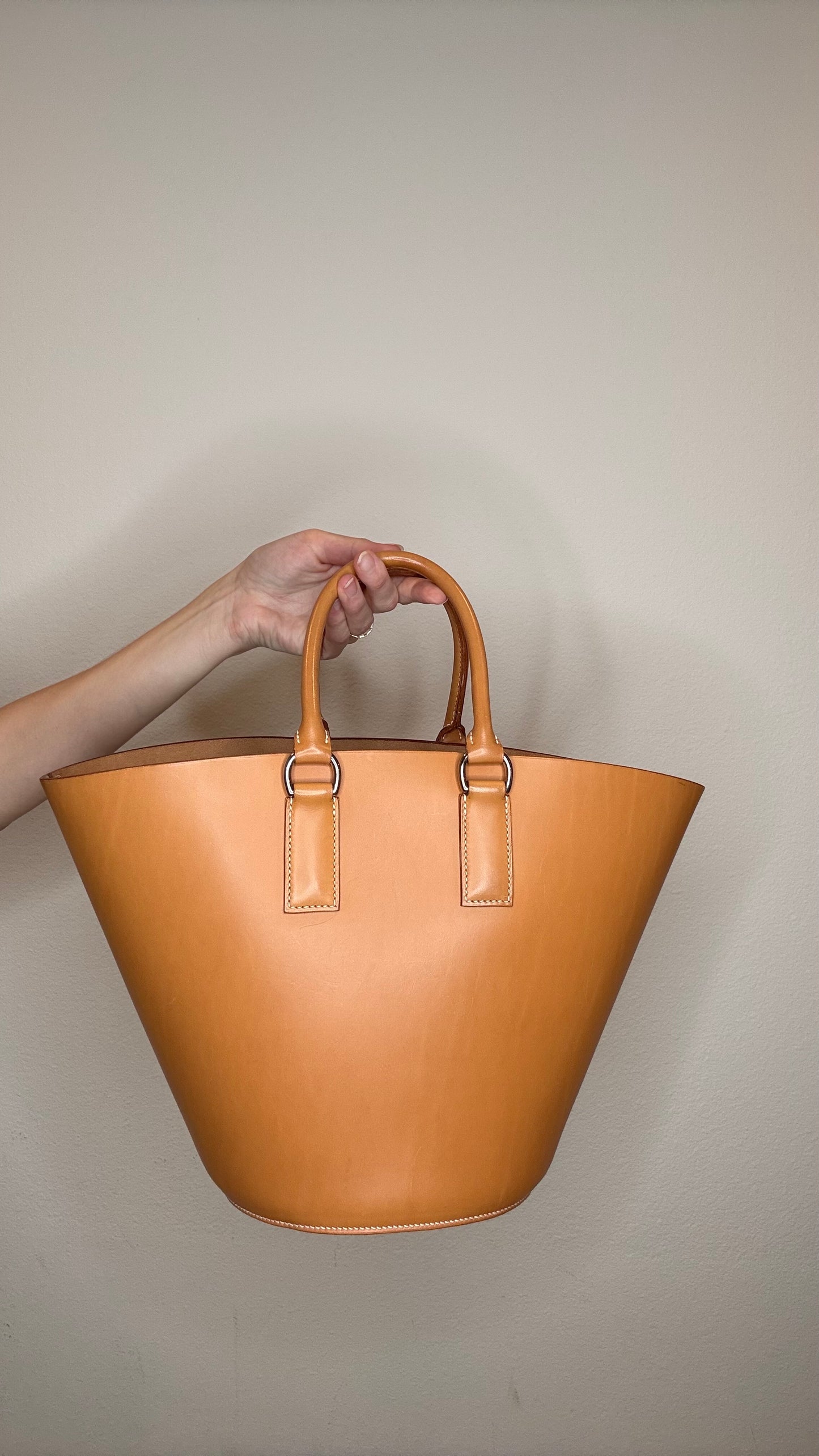Hermes Leather Tote Bag