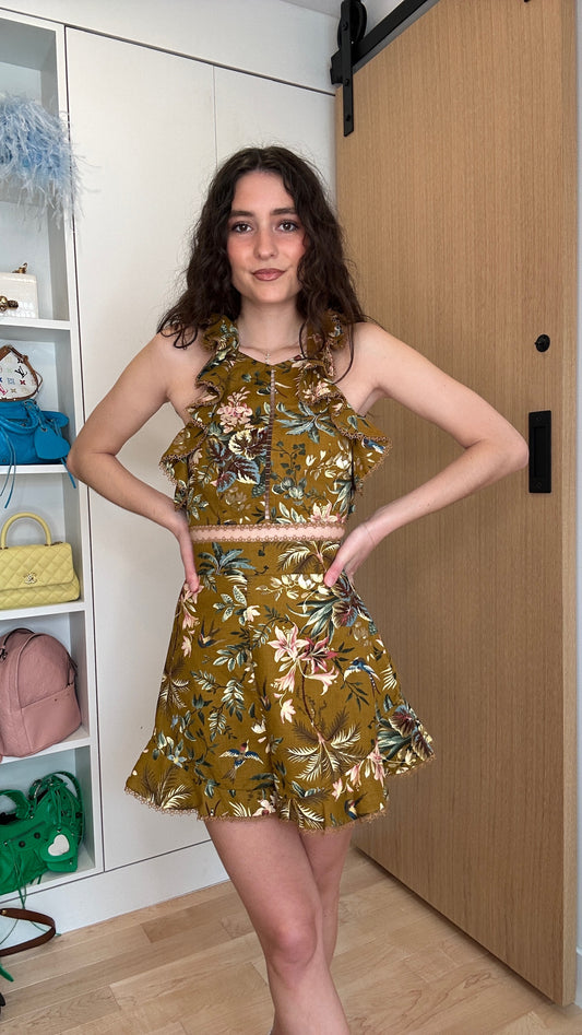 Floral Short Set - S/M