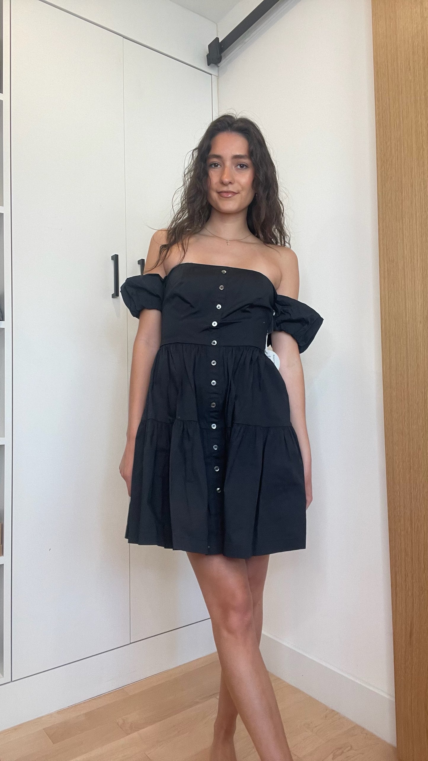 Black Mini Dress - 6