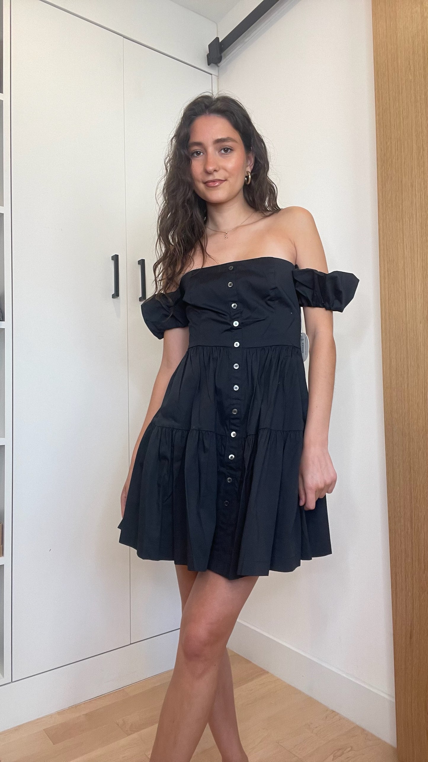 Black Mini Dress - 6