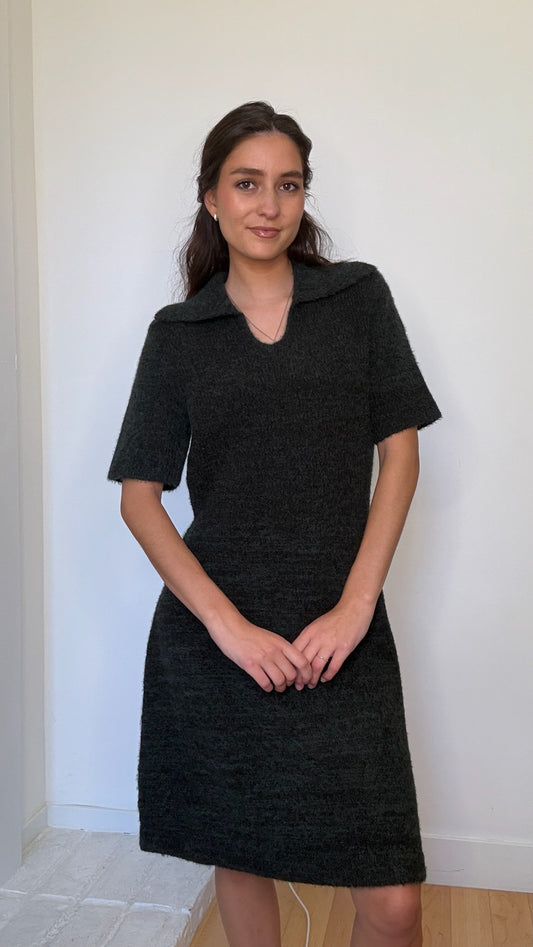 Green Sweater Dress NWT - M/L