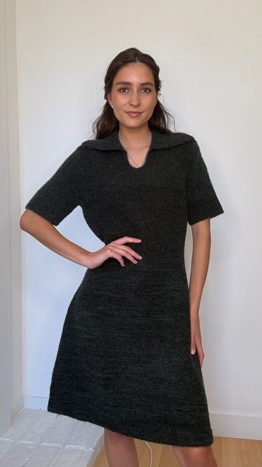 Green Sweater Dress NWT - M/L