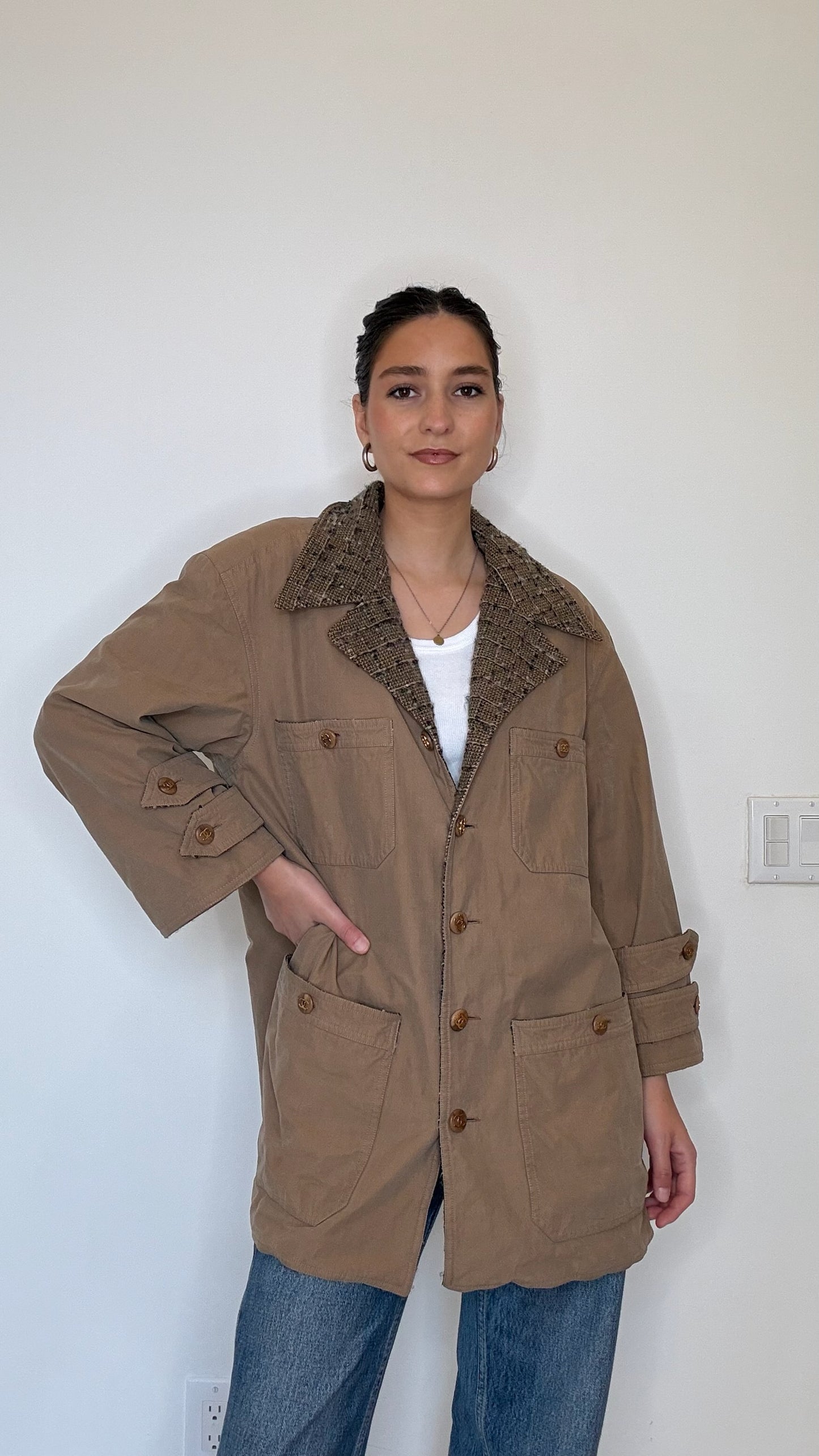 Vintage Barn Coat - M