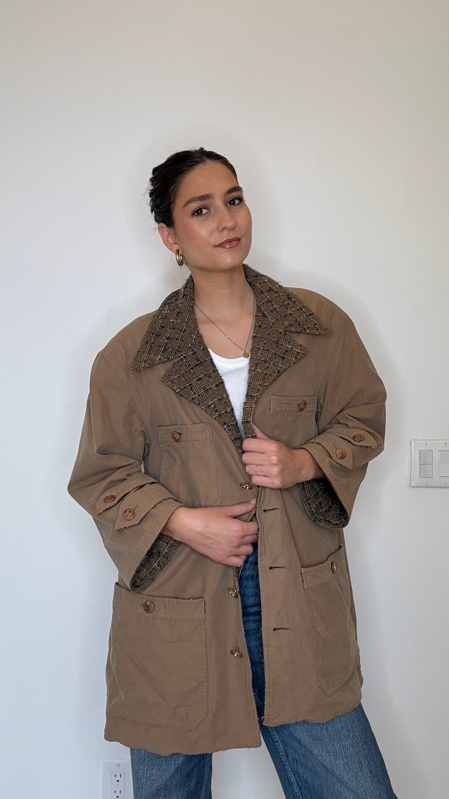 Vintage Barn Coat - M