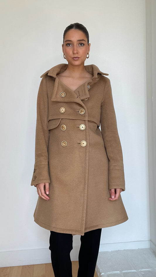 Camel Coat - XS