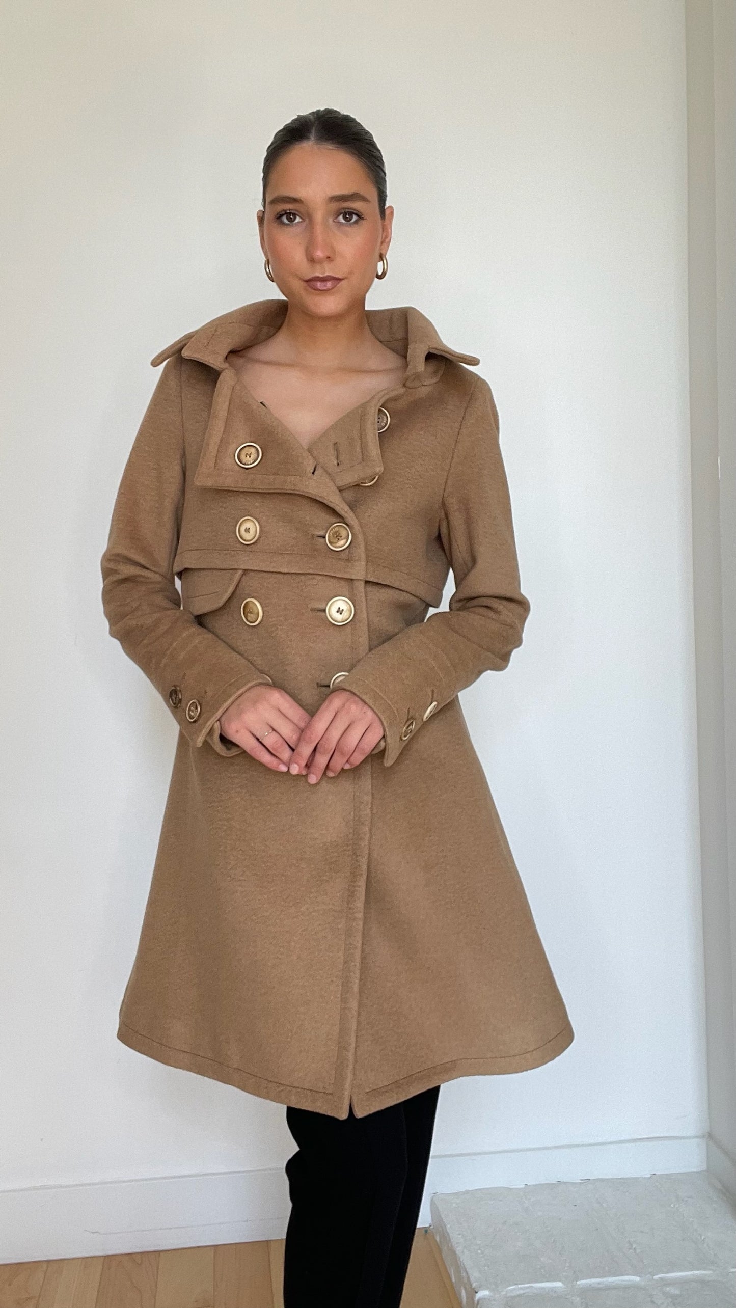 Camel Coat - XS