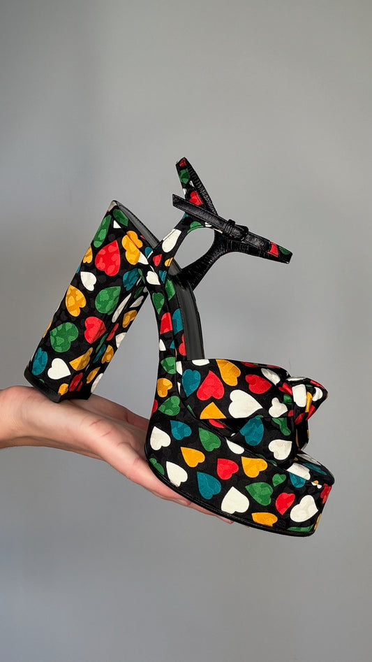 Heart Platform Heels - 8