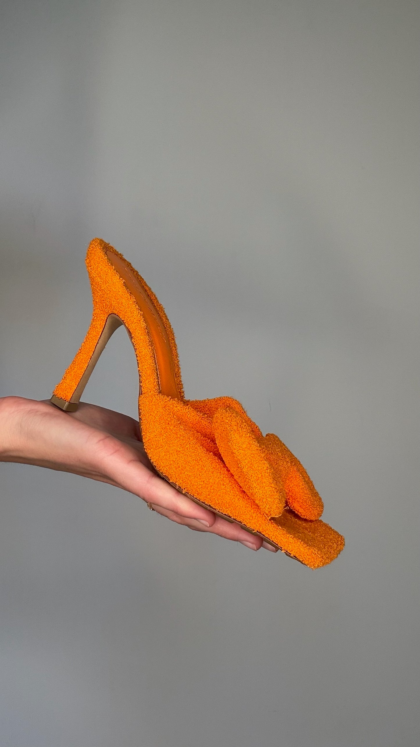 Orange Terryclotch Heels - 7