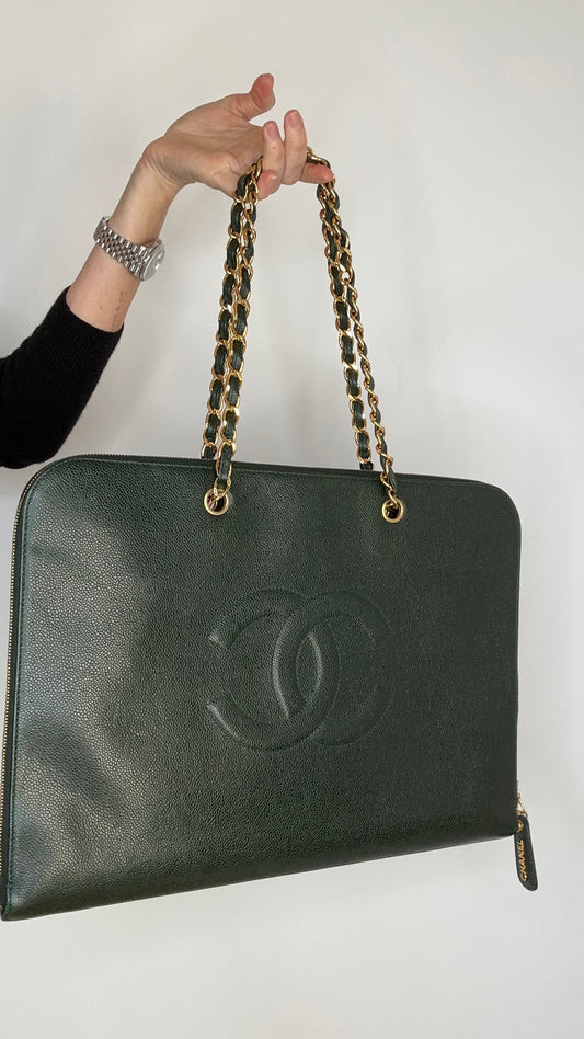 Vintage Caviar Laptop Bag