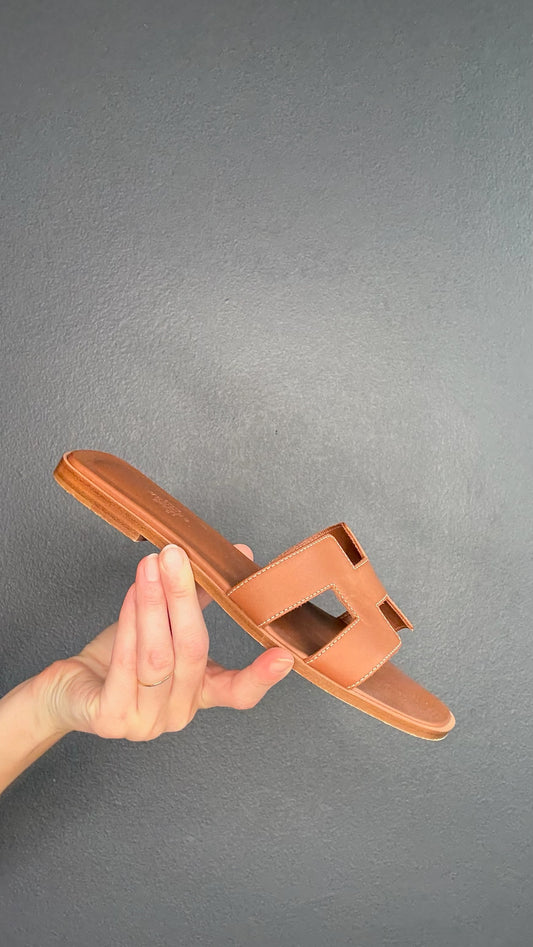 Hermes Oran Sandals - 9