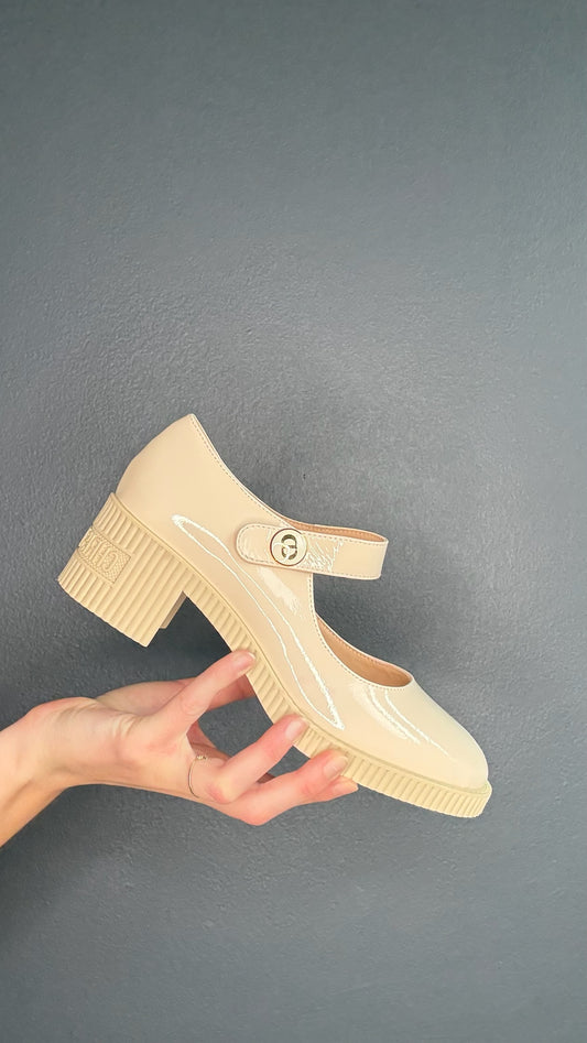 Dior Patent Logo Mary Jane Shoes - 11
