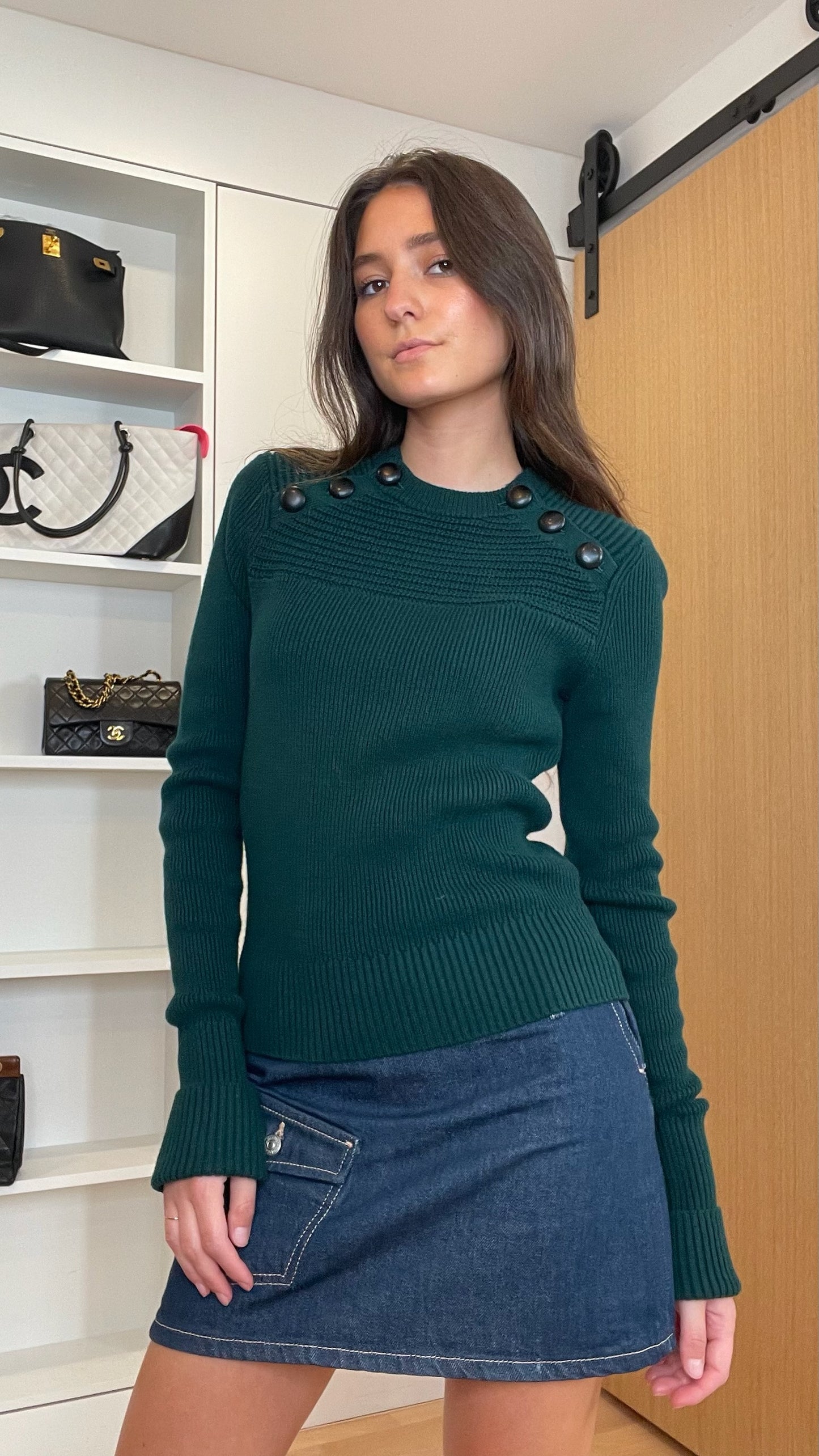 Isabel Marant Green Sweater - XS