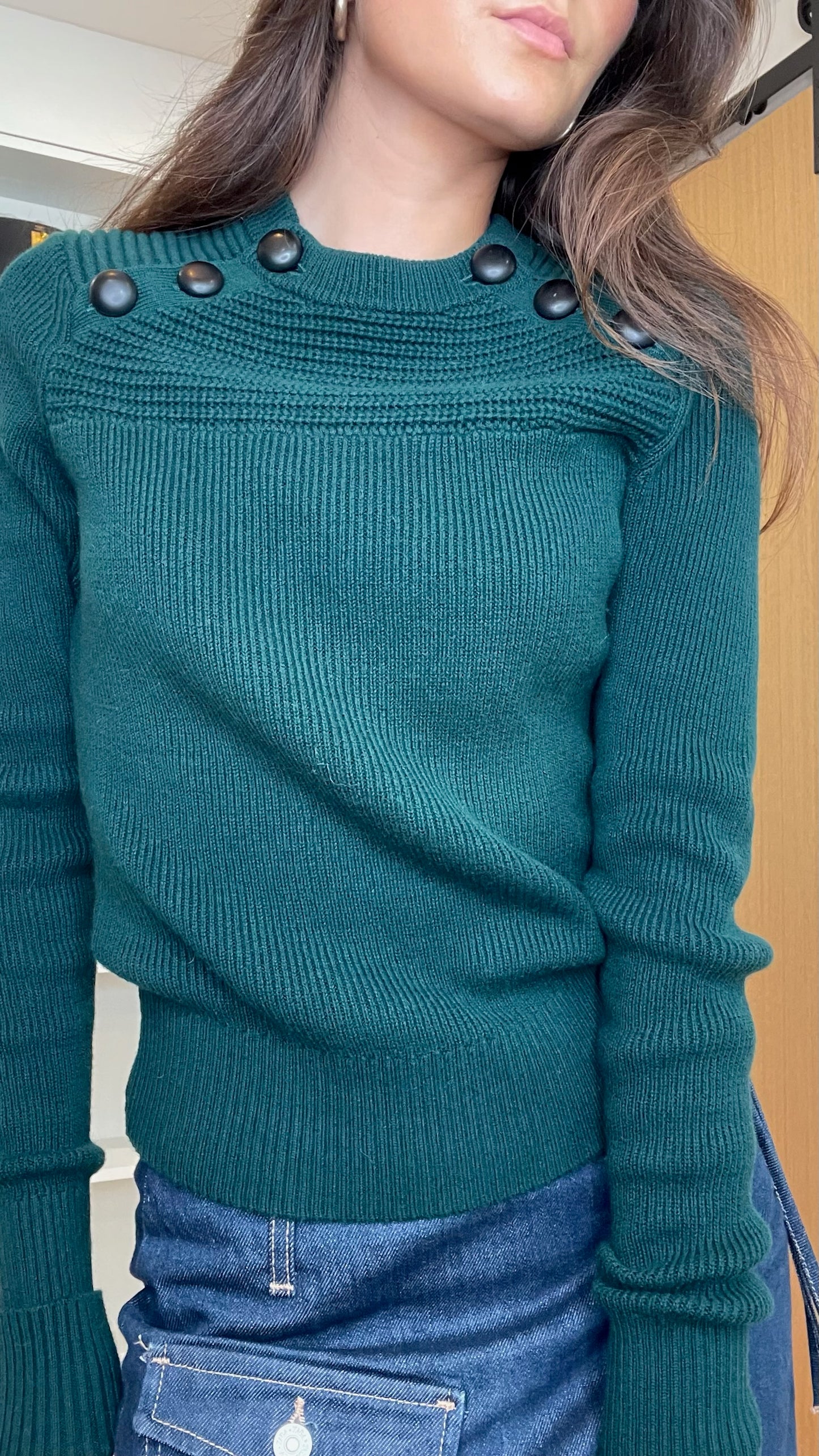 Isabel Marant Green Sweater - XS