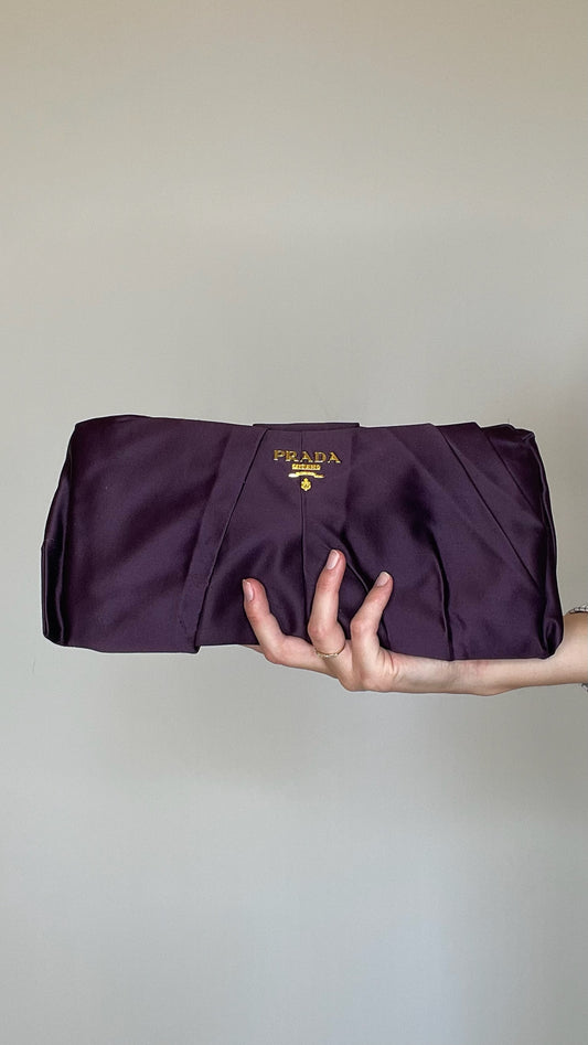 Purple Clutch Logo Clutch