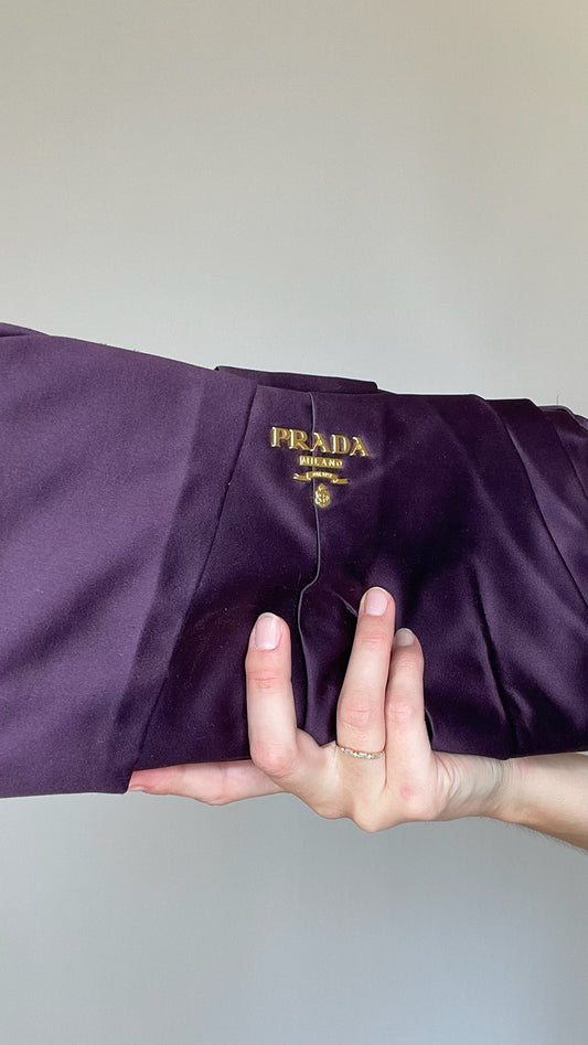 Purple Clutch Logo Clutch