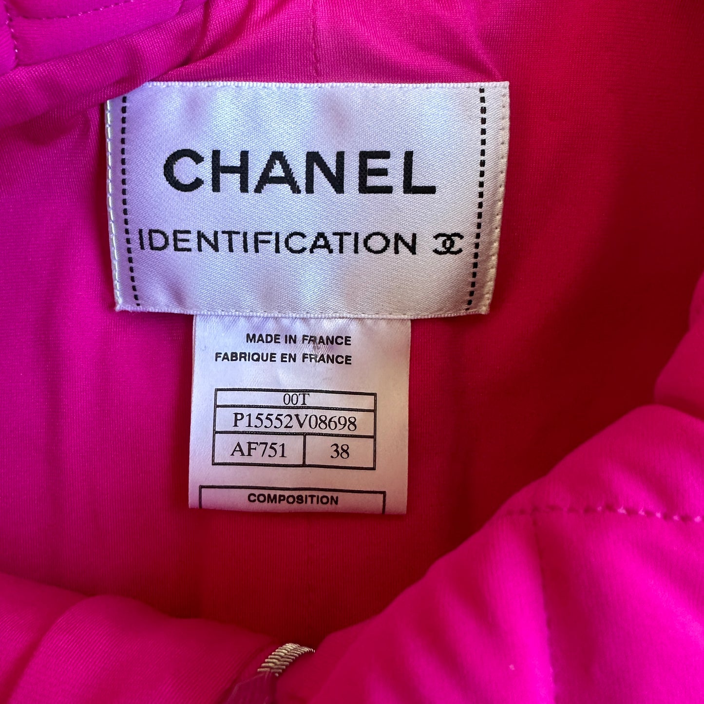 Pink Identification Jacket - S