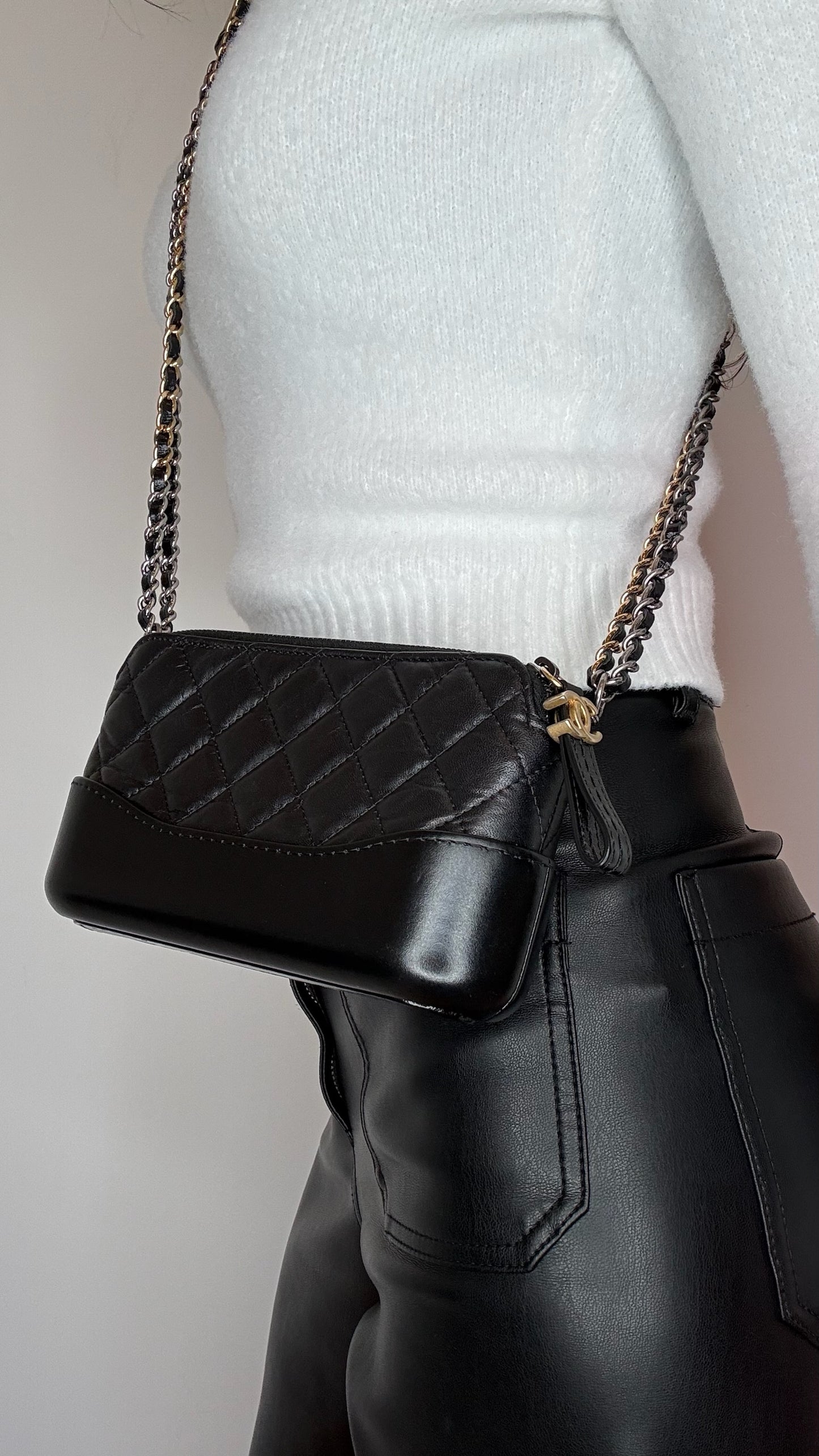 Black Mini Gabrielle Bag