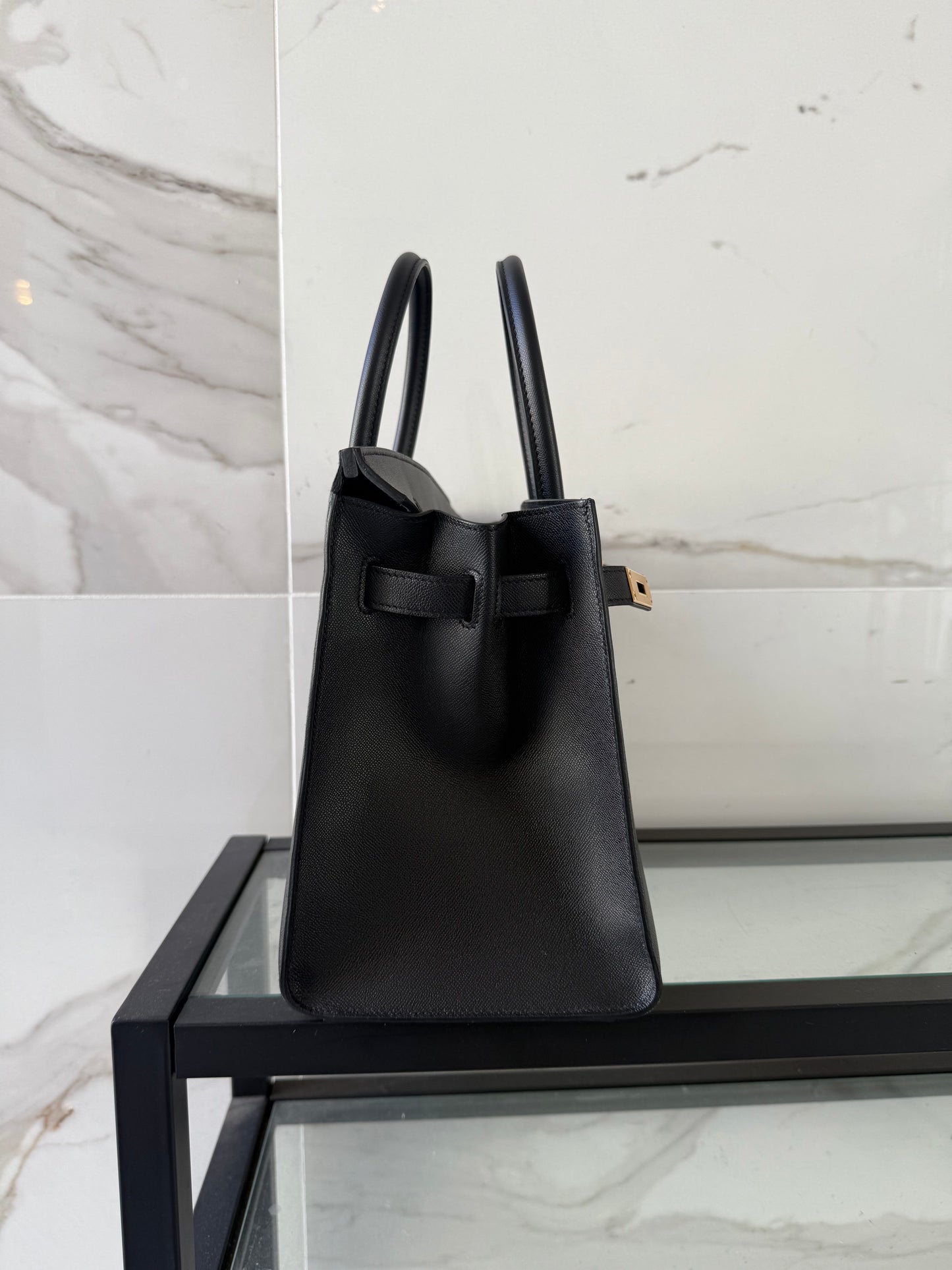 Hermes Birkin 30 Veau Madame Noir